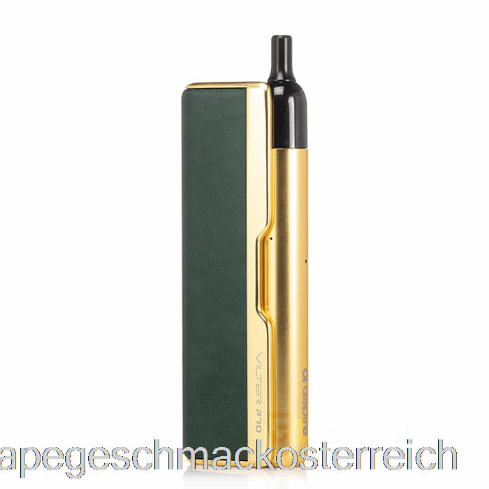 Aspire Vilter Pro Pod Kit Gold Hunter Green Vape Geschmack
